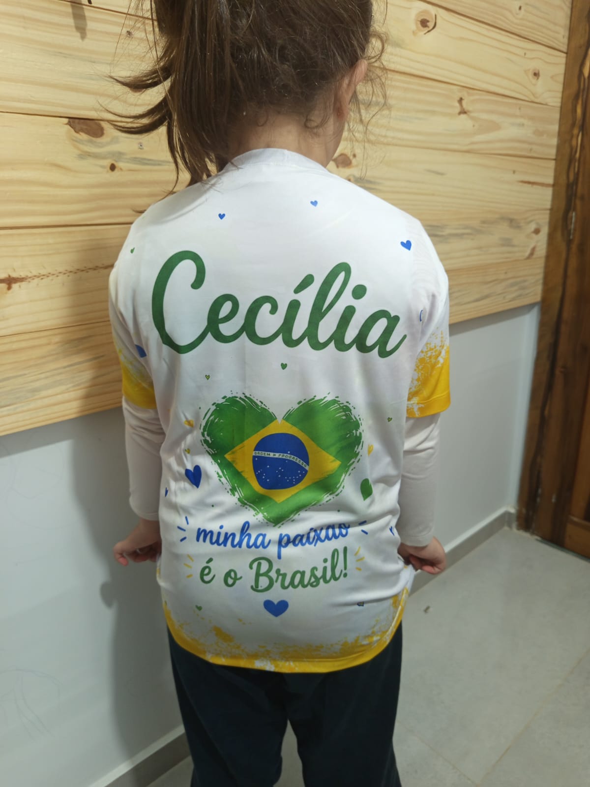 Camiseta personalizada — Brasil